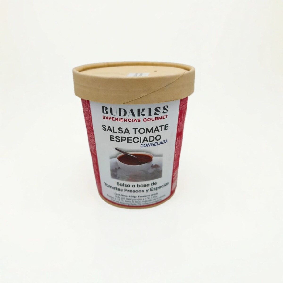 Budakiss Salsa Tomate Especiado 450cc 