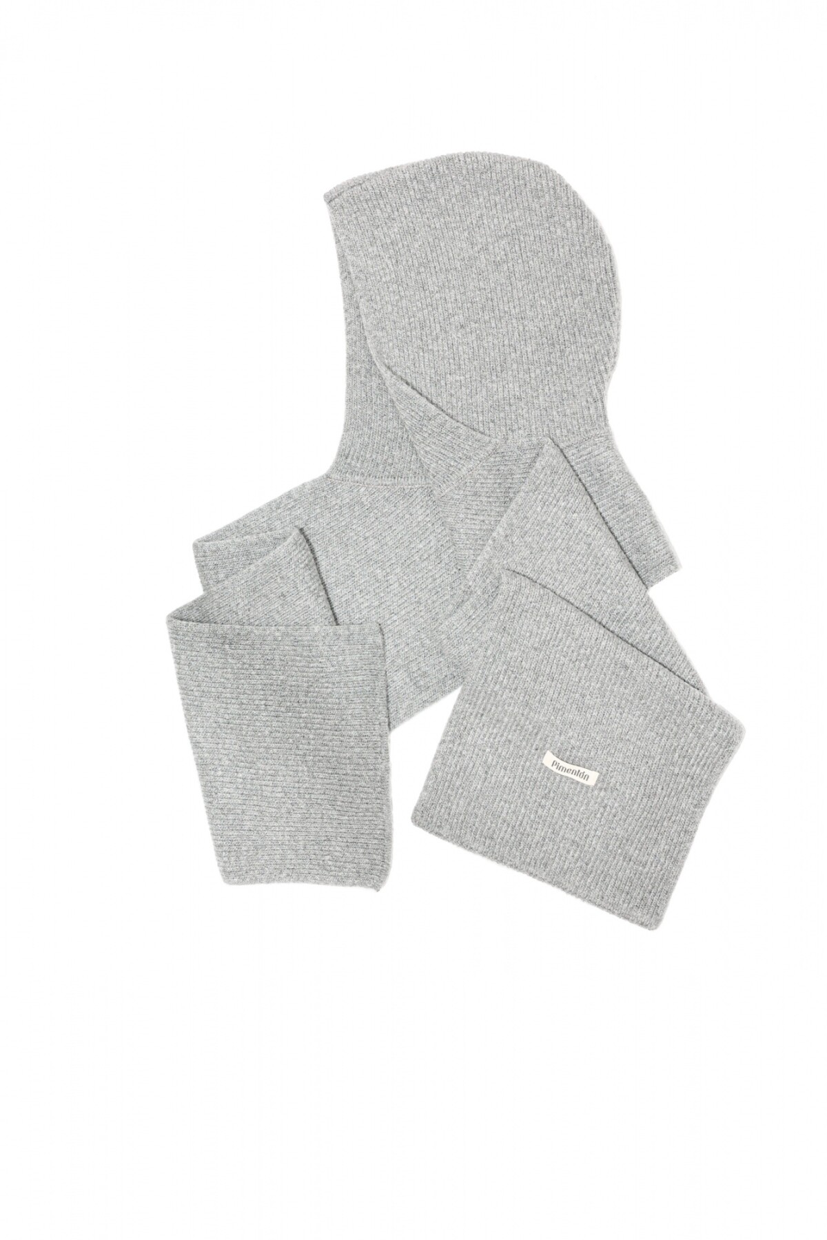 Bufanda Capucha Gris Oscuro