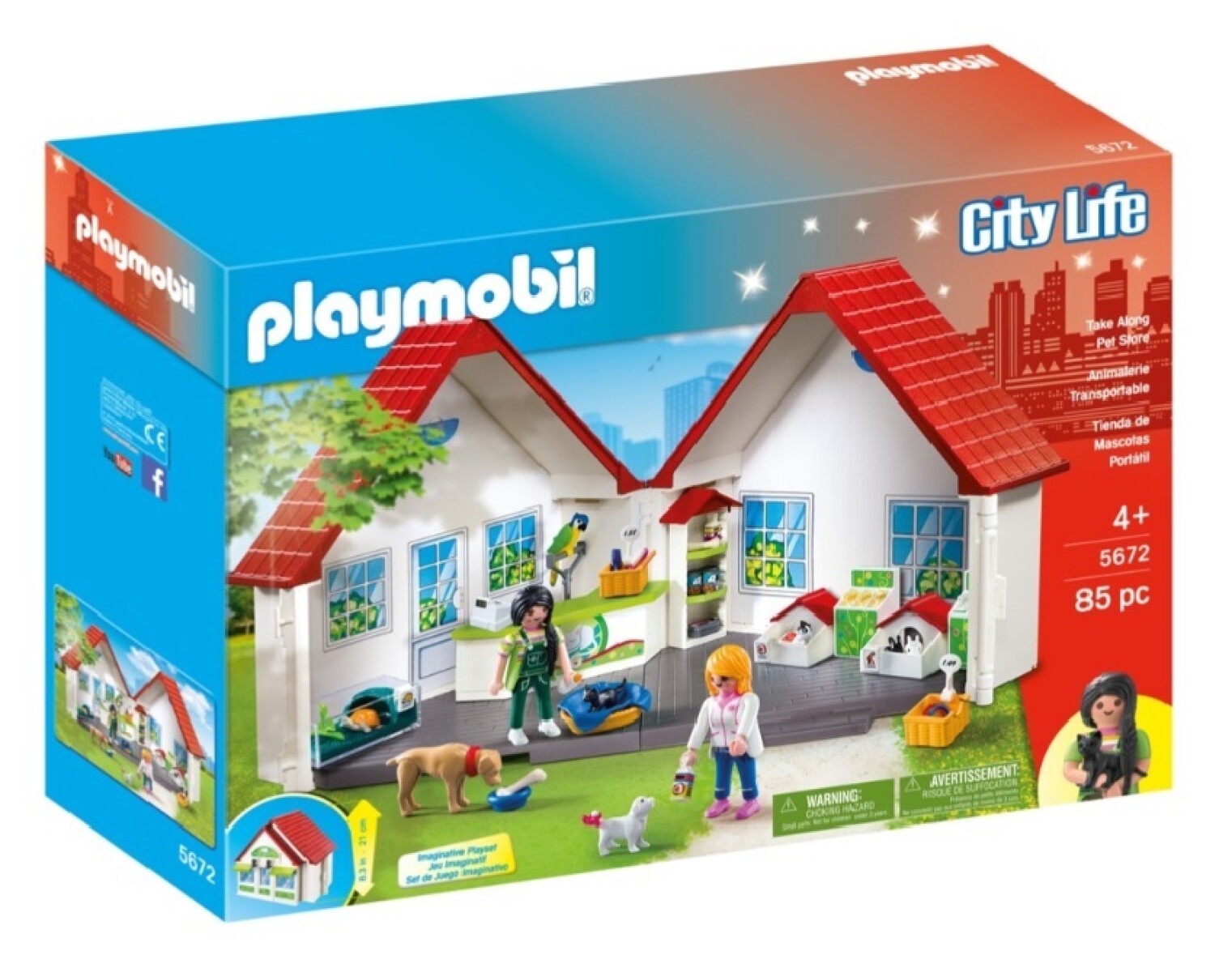 Juego Playmobil Tienda para Mascotas 