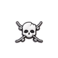 Jibbitz™ Charm Skateboard Cross Bones Multicolor