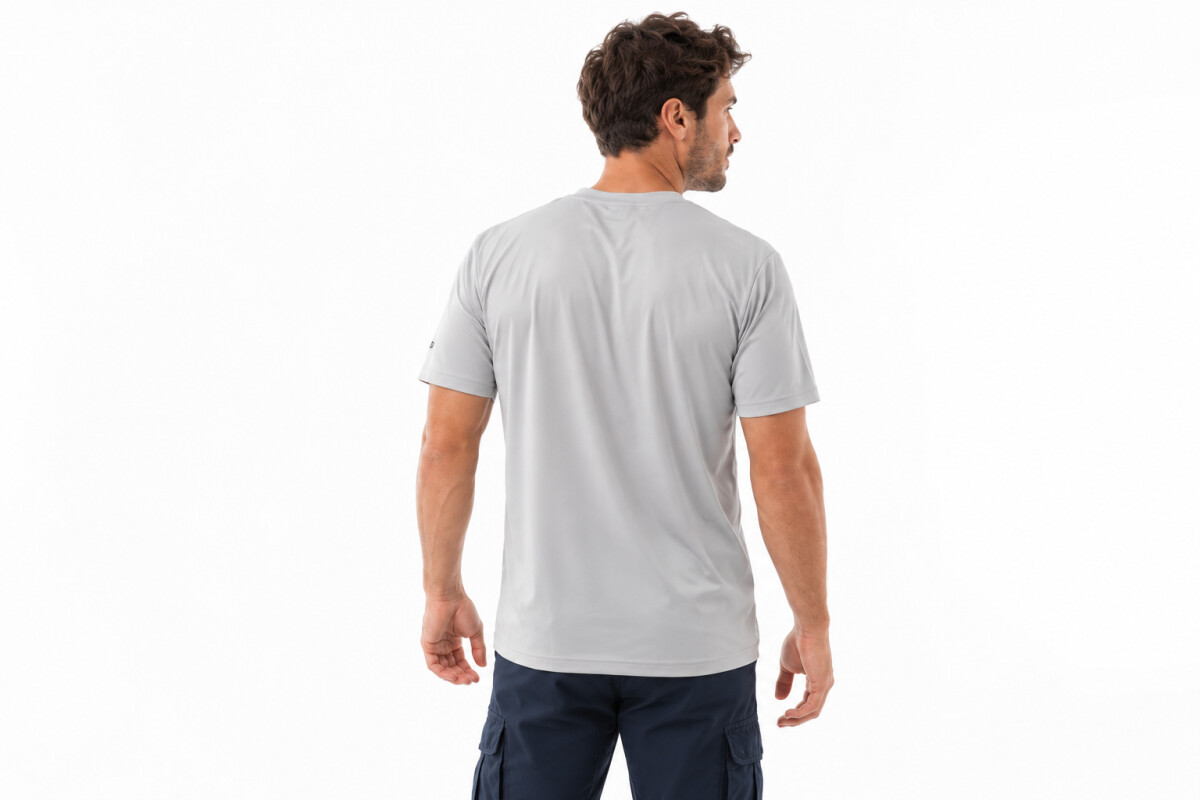REMERA DRY FIT JASPEADA Gris