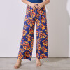 Pantalon Printed MULTI/AZUL