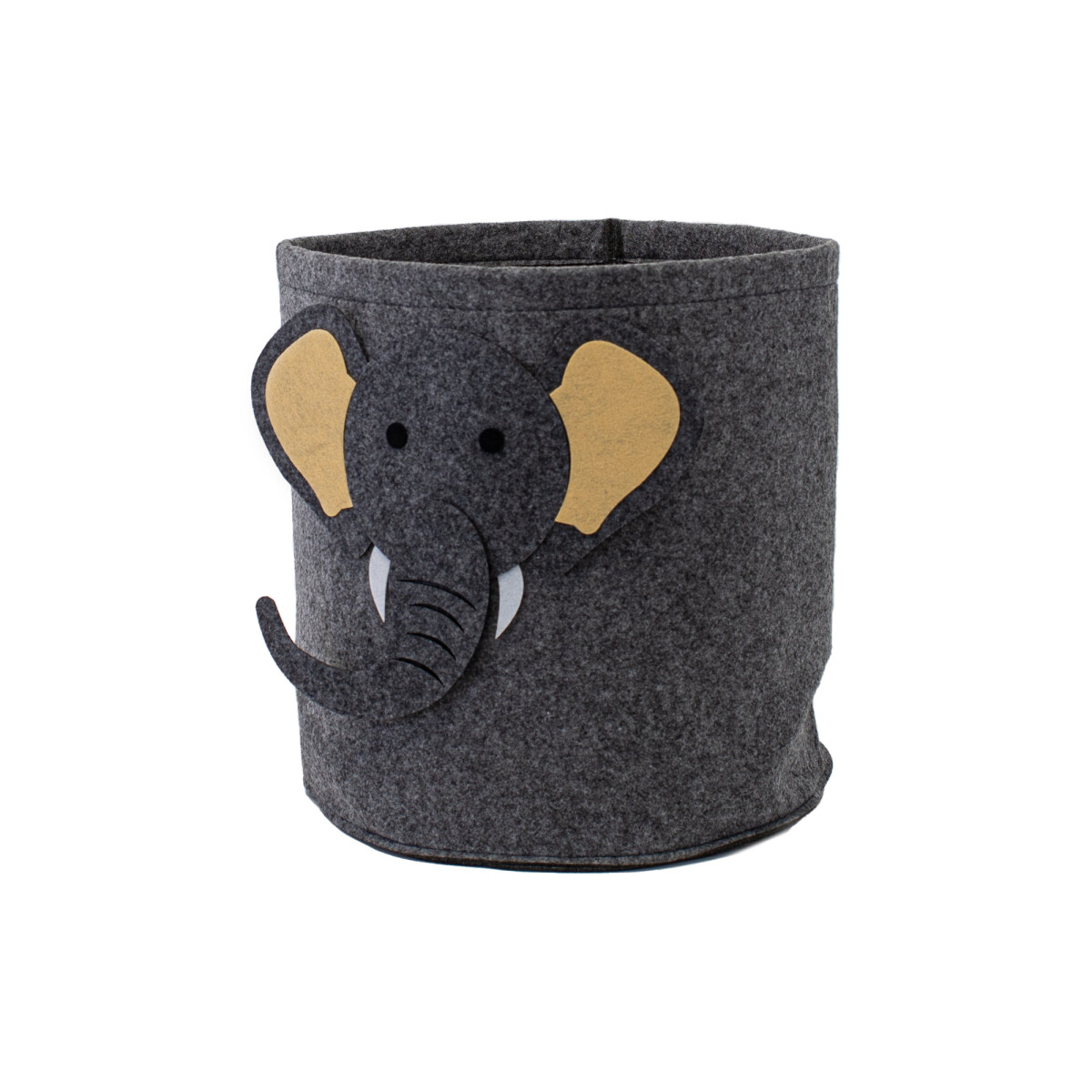 CESTO ORGANIZADOR - TELA GRIS ELEPHANT KIDS ARSN-2N GRIS 