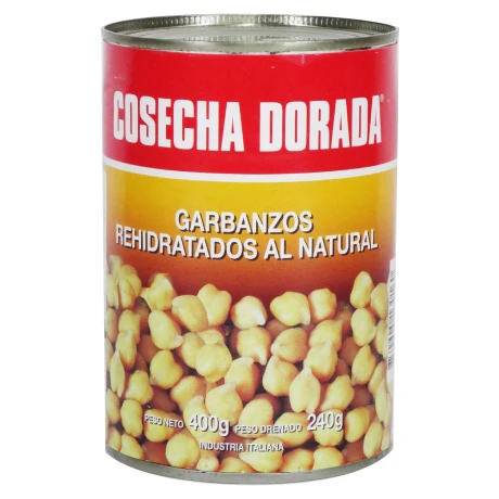 GARBANZOS LATA 300GR COSECHA DORADA GARBANZOS LATA 300GR COSECHA DORADA