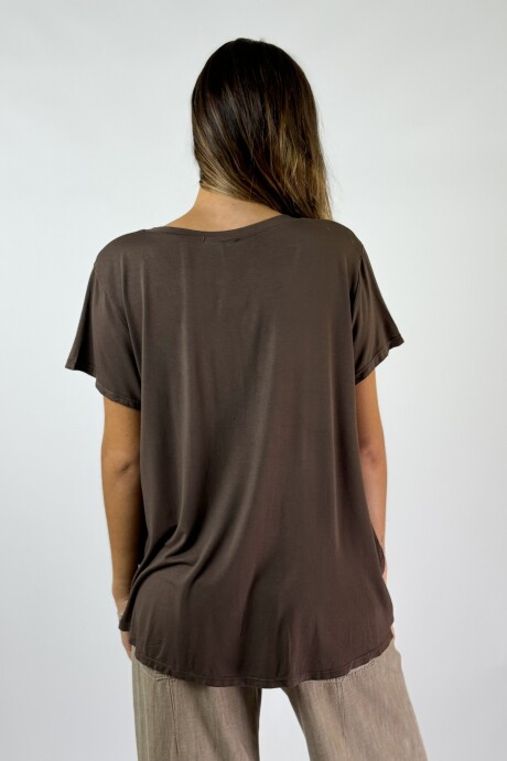 BLUSA GROSELLA Marron