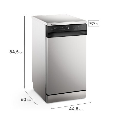 Lavavajillas Electrolux 10 Servicios Gris