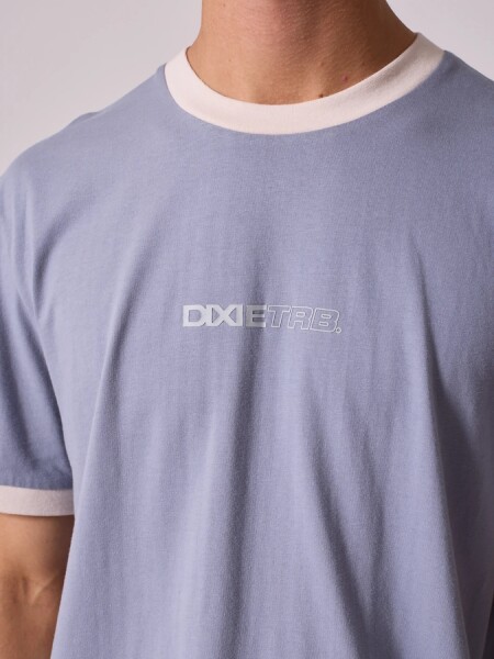 T-SHIRT DIXIE SOPRE GRIS CLARO
