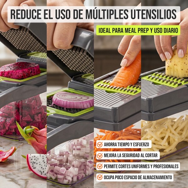 Mandolina Rallador Cortador Multiuso Papas Verduras Frutas Cocina Picador Rebanador Imback Mandolina Rallador Cortador Multiuso Papas Verduras Frutas Cocina Picador Rebanador Imback