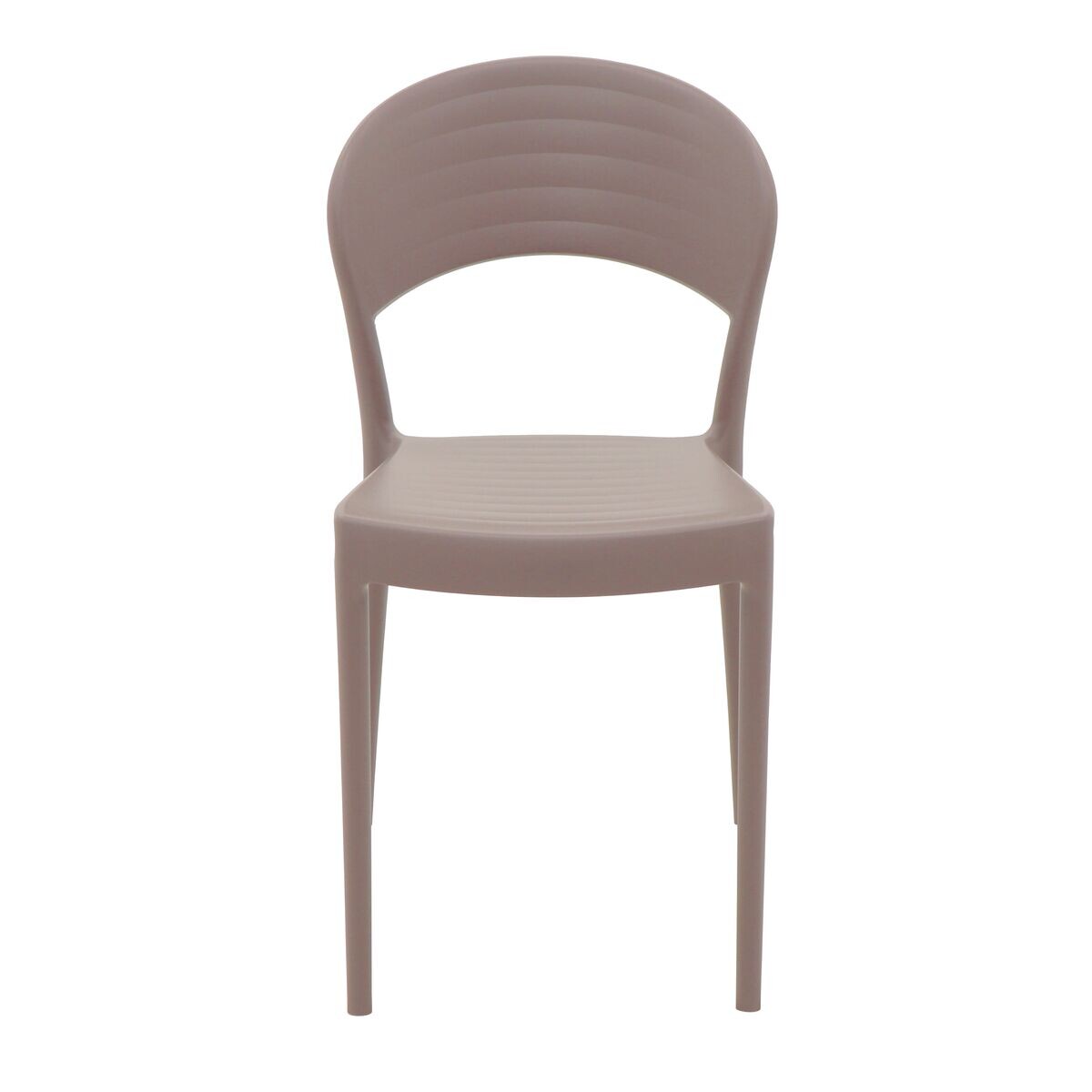 Silla Sissi Respaldo Cerrado en Polipropileno - Color beige - 92046/421 