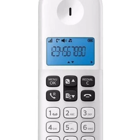 Teléfono Inalámbrico Philips Blanco D1311W/77 Teléfono Inalámbrico Philips Blanco D1311W/77