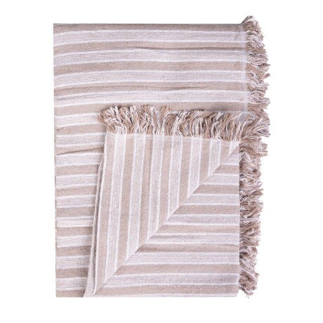 MANTEL ALGODON MARRON TIVOLI TOSTADO