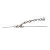 Conjunto Triple-Plata rodinada 925-Piedra Cuarzo rosa-CJ2040 conpiedra