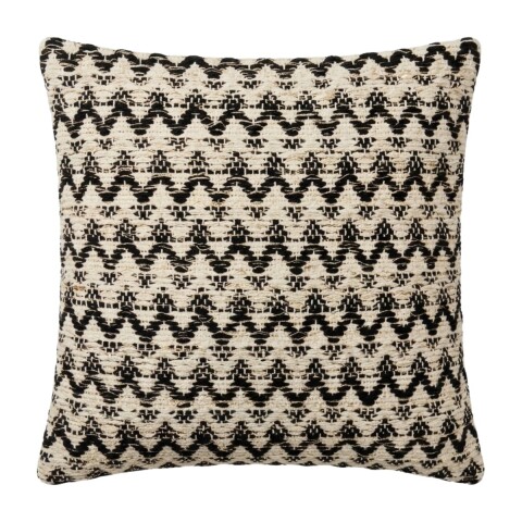 COJIN CUAD NEGRO COMB 40X40CM Unica