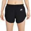 Running - Nike - NIKE W NK AIR DF SHORT BLACK/WHITE/(REFLECTIVE SILV) de Mujer - DD4048-010 Negro