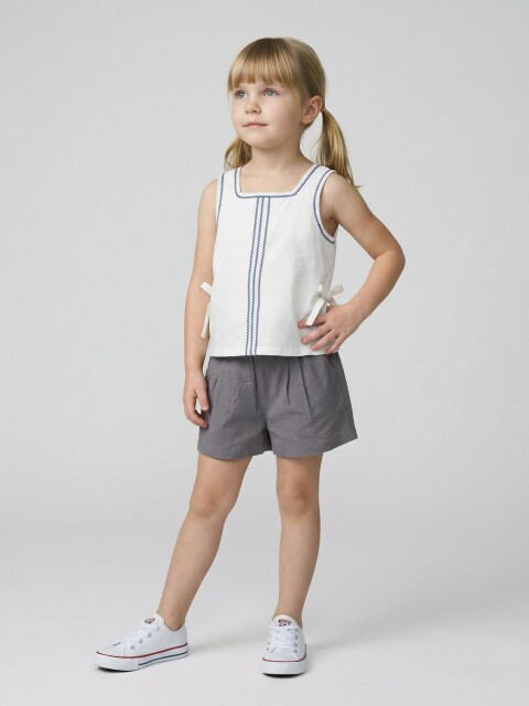 Pantalon Corto Azul