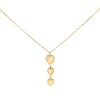 Conjunto Corazón-Oro bajo-Piedra Nácar-CJ8021 Conpiedra