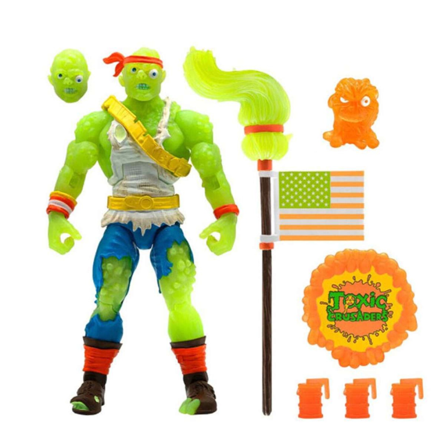 Toxic Crusaders Toxie 7 Scale Figure - Figura — Tienda Soy Santander
