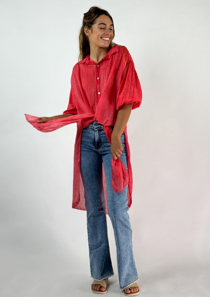 CAMISA TAMARINDO - ROJO 