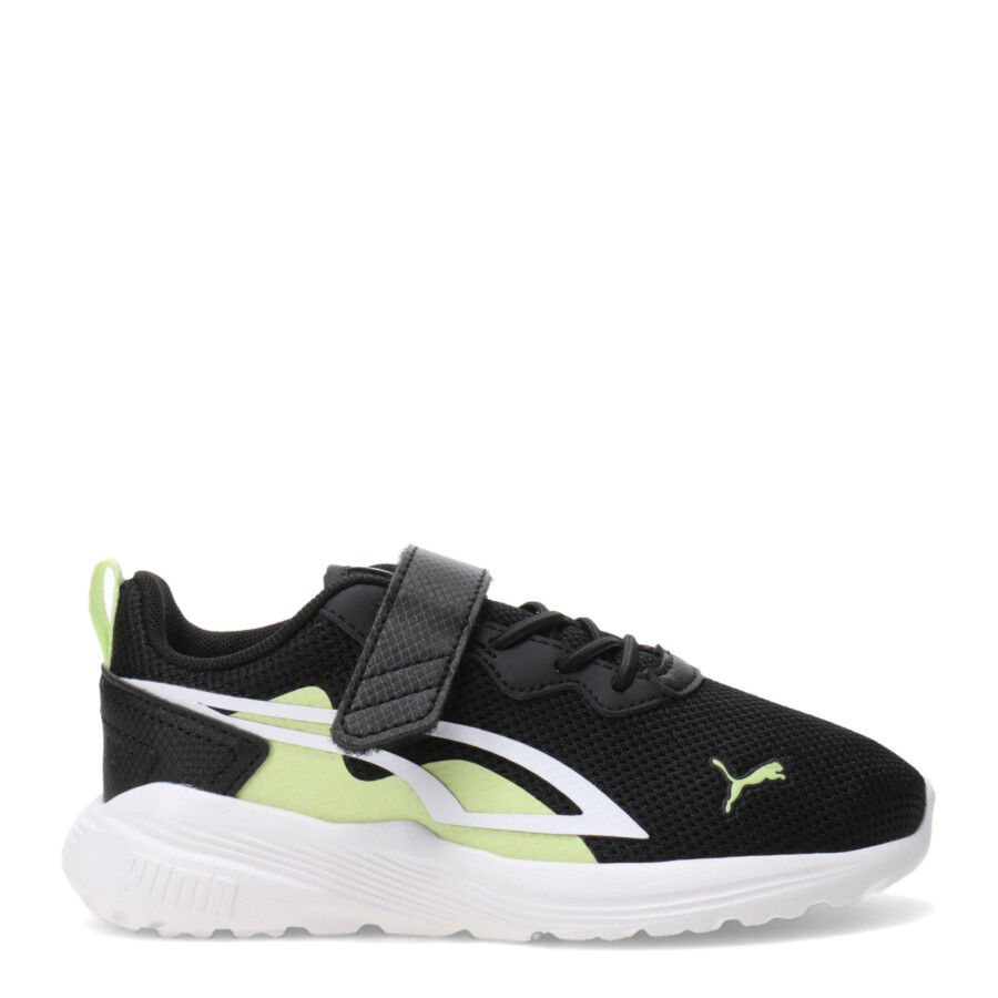 Championes de Niños Puma All Day Active Negro - Fluor