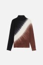 COL ROULE TIE DYE Negro