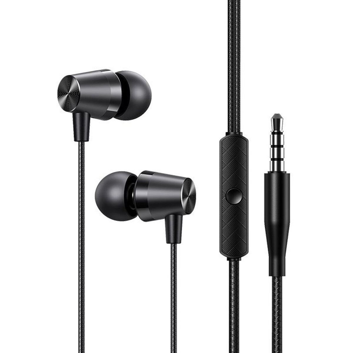 Auriculares Manos Libres Stereo Jack 3.5mm In-ear Usams - Color Variante Negro 