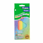 TORRE LAPICES 12 COL PASTELES TRIAN única