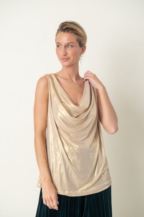 BLUSA JADEITA Dorado