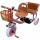 Triciclo Retro con Asiento Trasero ML-5007 ROSA