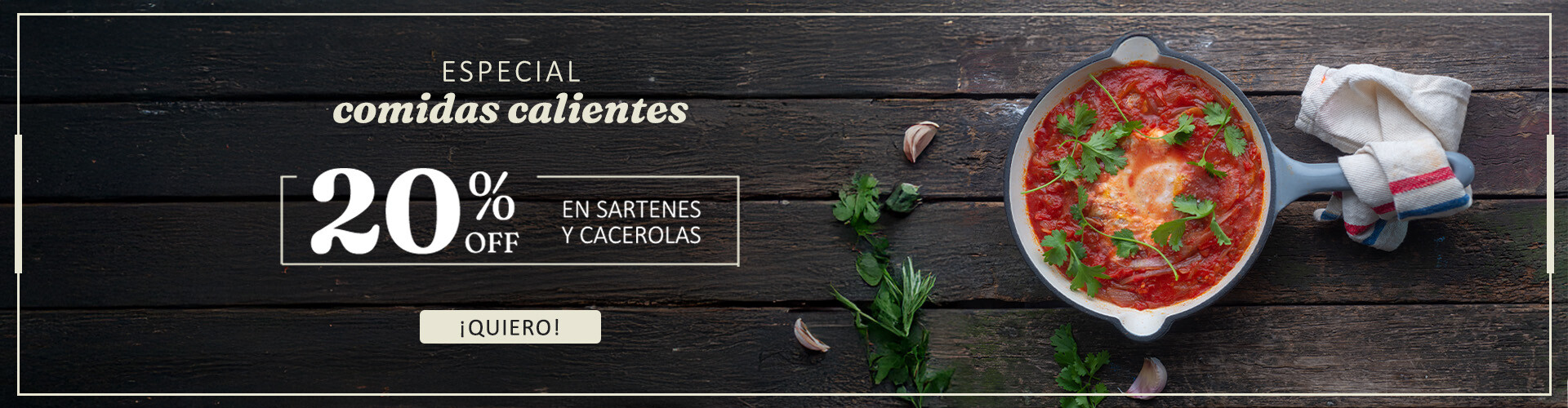 Especial Comidas Calientes