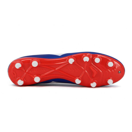 Lotto Salerno Futbol Cancha Md Unisex Azul-Rojo