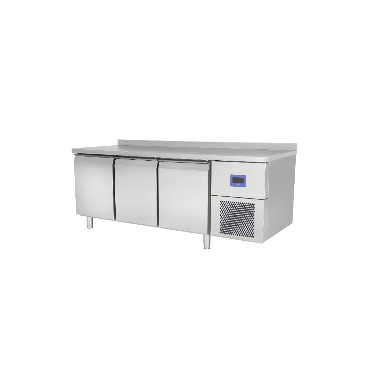 Freezer Bajo Mesada Con Respaldo 457 Litros 3 Puertas GN 1/1 