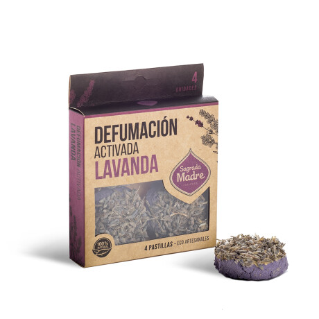 PASTILLAS DEFUMACION SAGRADA MADRE X4 Lavanda
