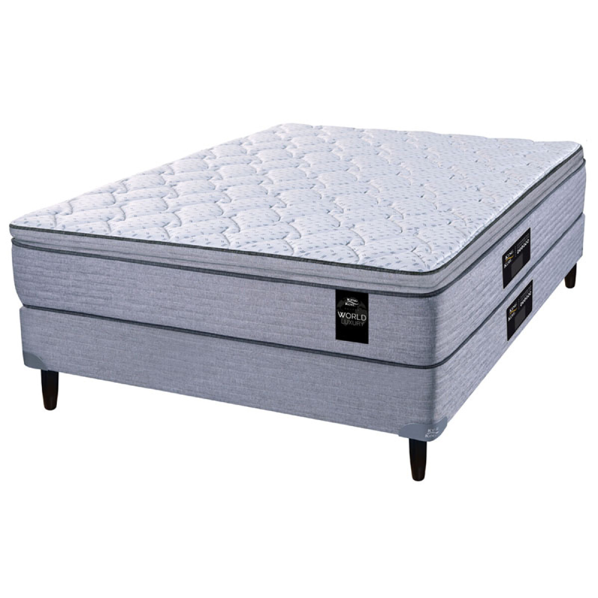 Colchón Kensington con sommier - 2 plazas 140x190 (Oportunidad) 