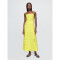SL EMBR MAXI DRESS LIMEADE 13-0645 TCX