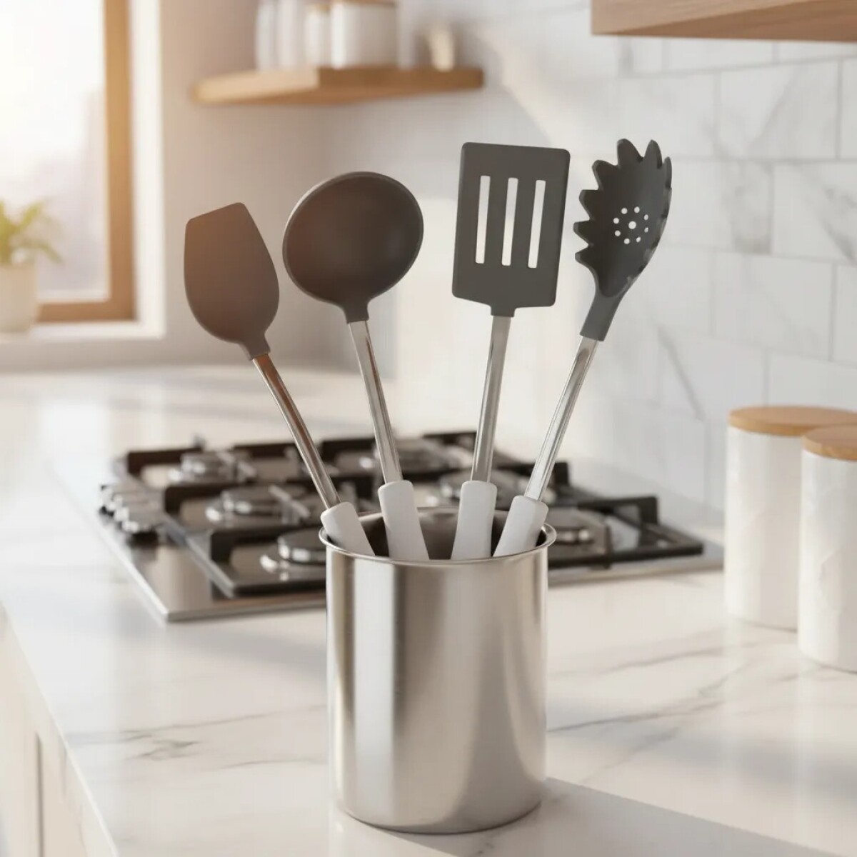 Juego De Utensilios De Cocina 4 piezas - 25299/807 - Tramontina 