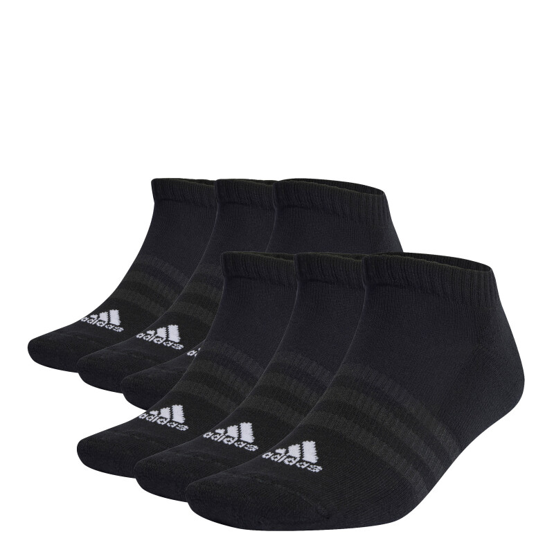 Medias Unisex Adidas x6 Sportswear Negro - Blanco