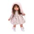 Muñeca Llorens Bebota Sara Chaleco Peludo Capucha Vestido Variante Modelo Sara
