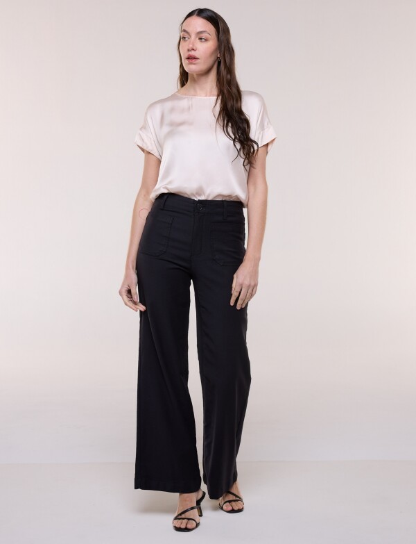 Jean Wide Leg NEGRO
