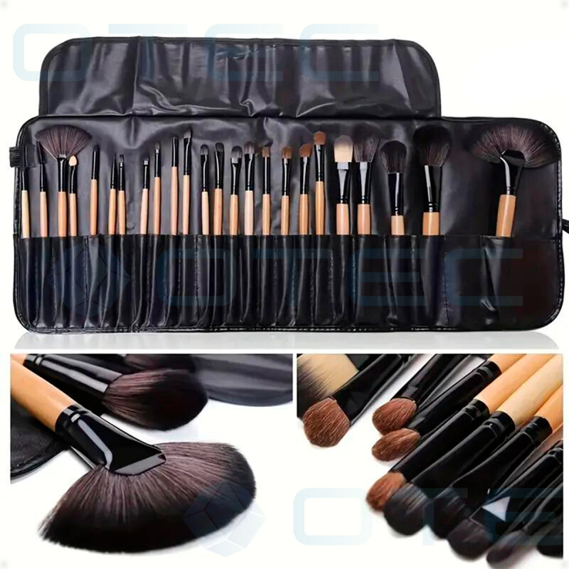 Set de Brochas De Maquillaje Profesional De 24 Piezas Set de Brochas De Maquillaje Profesional De 24 Piezas