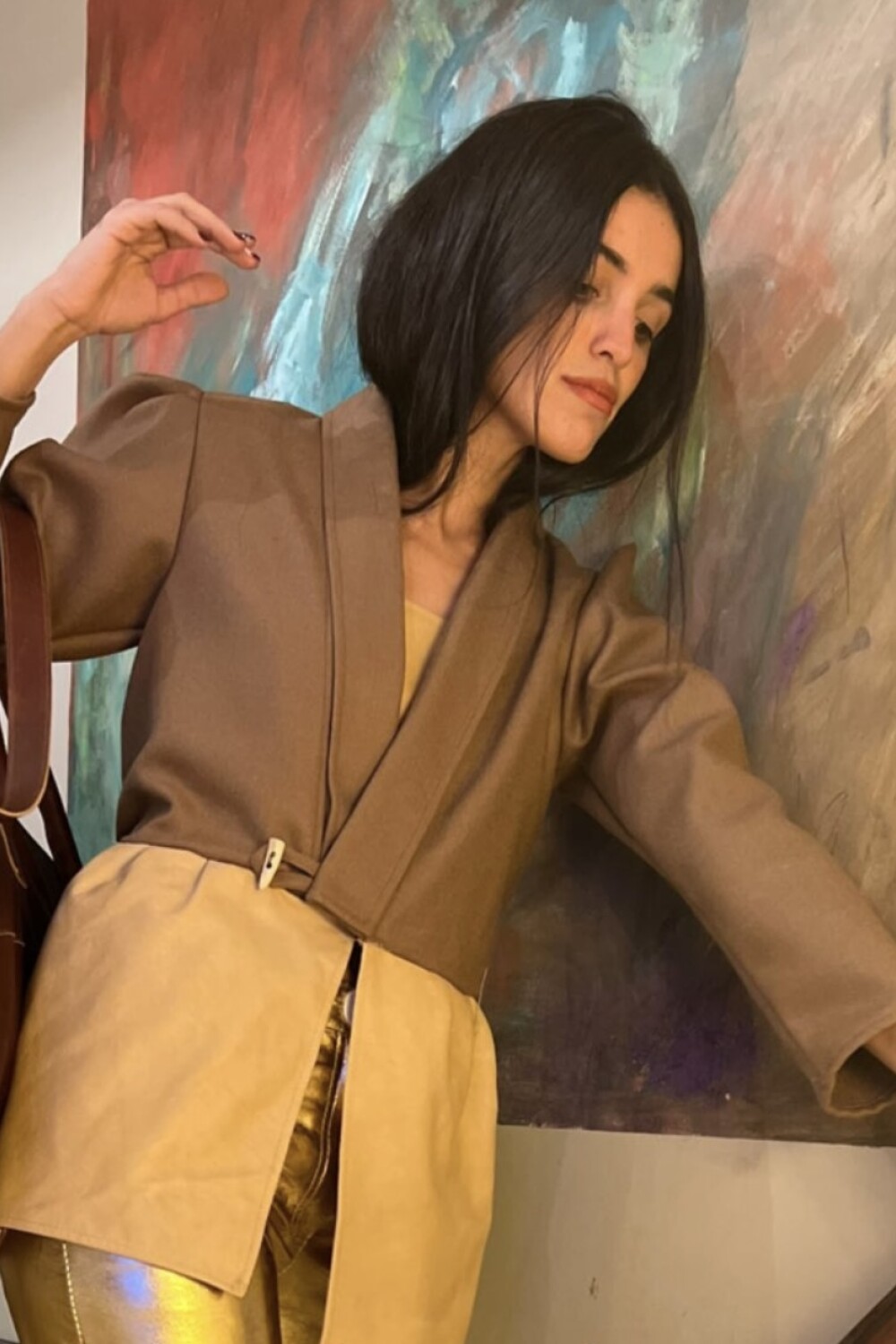 Blazer Office Lana Camel / Beige