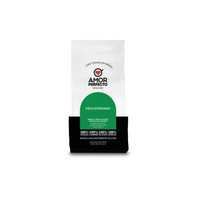 CAFÉ ORGANICO EN GRANO AMOR PERFECTO 350G Cafe Descafeinado Grano Amor P