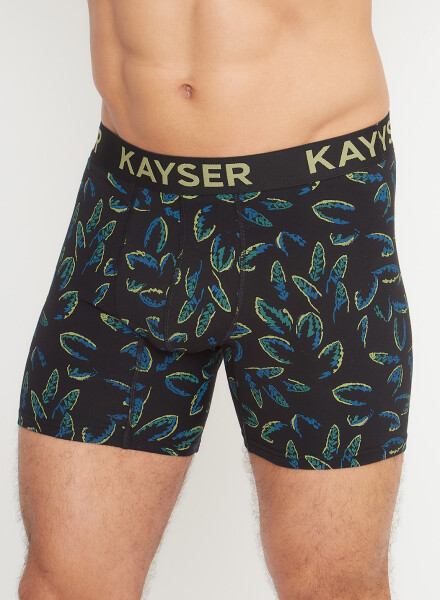 BOXER ALG.LYC. LARGO VERDE MALVA