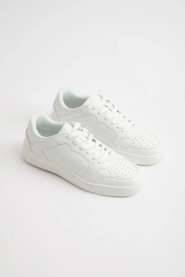 Zapatilla acordonada Blanca