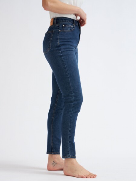 Pantalón de jean skinny Azul Medio