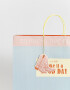 Accesorios Regalos Estampados Bolsa De Regalo "make It A Good Day" - Combinacion Multicolor