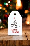 Tag colgante navidad 5x8,5 cm DISEÑO 2