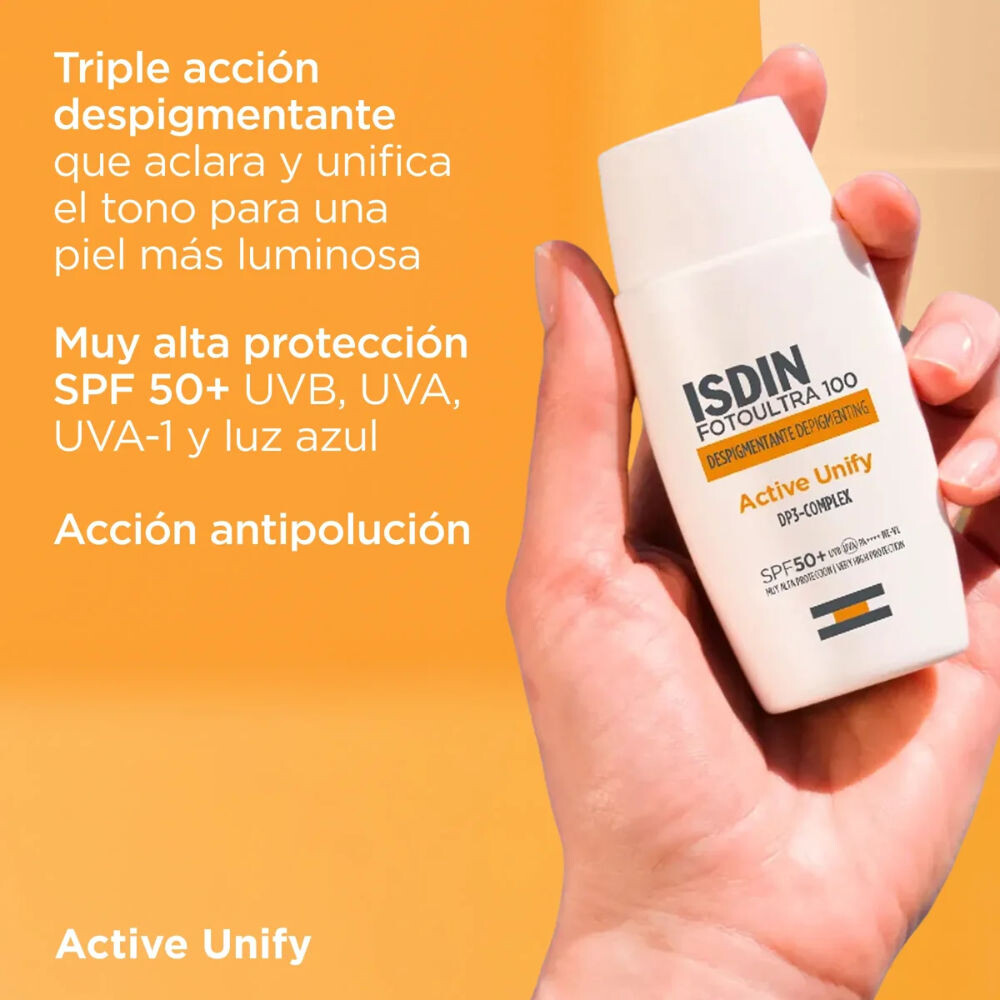 Protector Solar Facial FOTOULTRA Active Unify SPF 50+ 50ml - Despigmentante