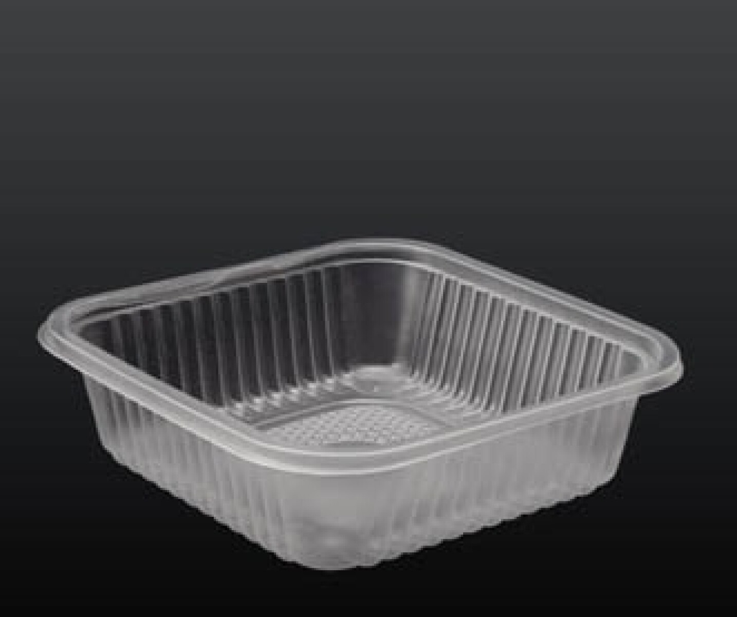 BANDEJA PP PARA MICRO. SIN TAPA 18X14X4.5 CM. 