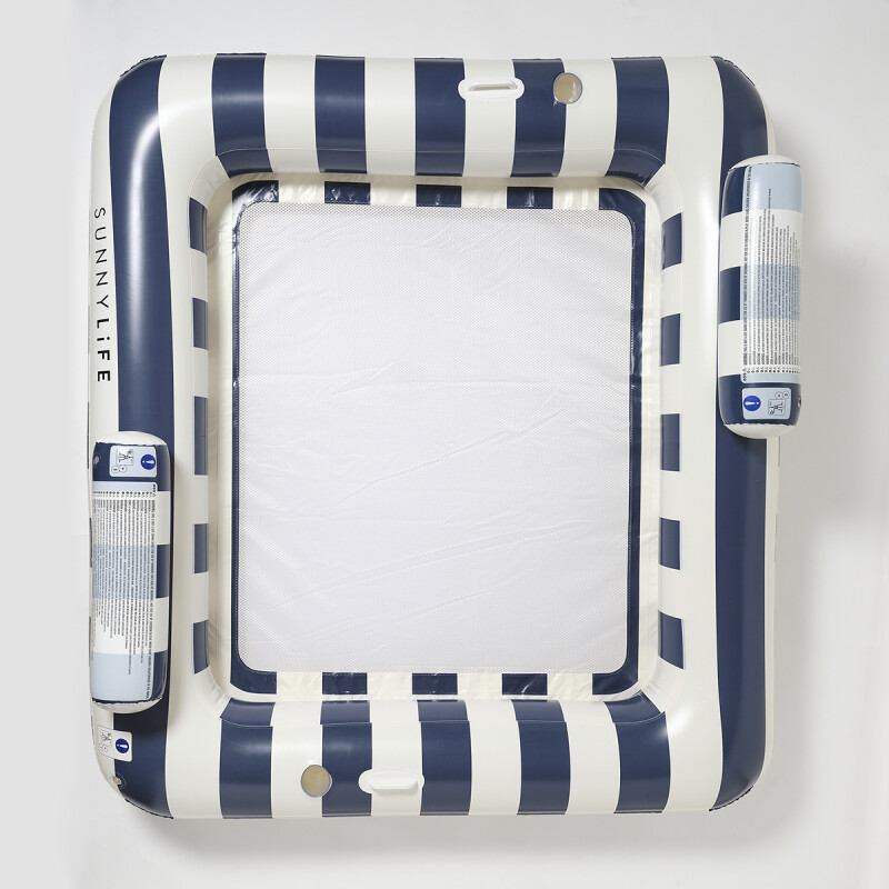 Colchoneta inflable de red para 2 personas Weekend Navy