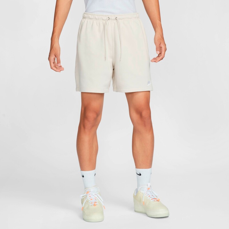 Short Nikeclub Flow Ft de Hombre Blanco